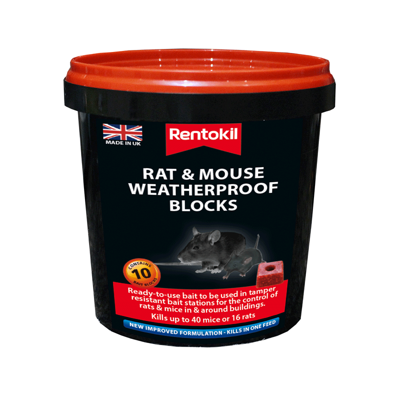 Rentokil Rat and Mouse Weatherproof Blocks 